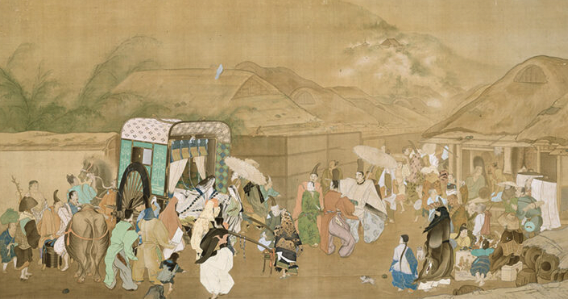 下村観山 熊野観花